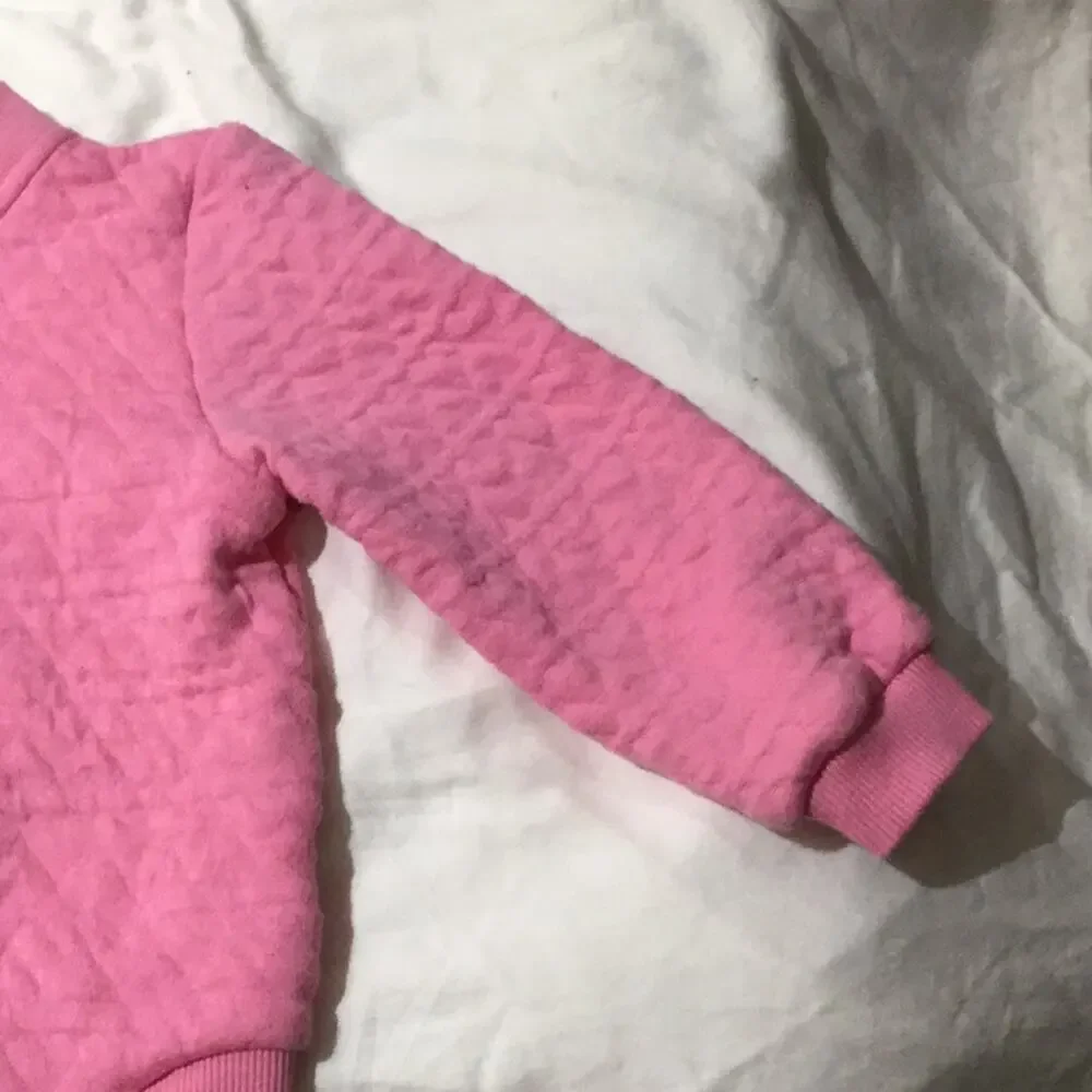 Children’s place quilted front zip jacket 2T euc